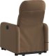 vidaXL Podnoszony fotel masujący, elektryczny, rozkładany, brązowy 4
