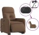 vidaXL Podnoszony fotel masujący, elektryczny, rozkładany, brązowy 5