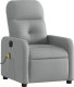 Triton Rozkładany fotel masujący, elektryczny, jasnoszary, tkanina 3