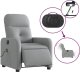 Triton Rozkładany fotel masujący, elektryczny, jasnoszary, tkanina 5