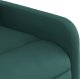 vidaXL Elektryczny fotel rozkładany, ciemnozielony, obity tkaniną 10