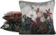 Eurofirany Poszewka 45 x 45 Dekoracyjna Velvet 106 Ziel+Czer 2