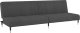 vidaXL 2-osobowa kanapa, ciemnoszara, tapicerowana aksamitem 2