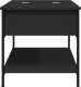 vidaXL Stolik kawowy, czarny, 100x50x50 cm 6