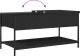 vidaXL Stolik kawowy, czarny, 100x50x50 cm 8