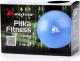 Meteor Piłka fitness 65 cm Z POMPKĄ niebieska (31133) 5