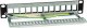 Equip Equip Patchpanel 12x Cat6A 10" FTP 1HE Keystone Montage   sw 2