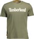 Timberland T-SHIRT MĘSKI Z KRÓTKIM RĘKAWEM TIMBERLAND ZIELONY 2XL 1