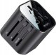 Yesido yesido Uniwersalny Adapter MC09 UK/EU/US /AU Max 8A, BLACK / CZARNY 1