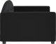 vidaXL Sofa z funkcją spania, czarna, 90x200 cm, obita aksamitem 4