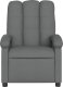 vidaXL Rozkładany fotel masujący, ciemnoszary, obity tkaniną 4