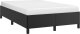 vidaXL vidaXL Rama łóżka, czarna, 120x190 cm, sztuczna skóra 4