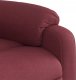 vidaXL Fotel rozkładany, winna czerwień, obity tkaniną 8