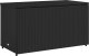 Szafa ogrodowa vidaXL Szafka ogrodowa, czarna, 110x55x60,5 cm, polirattan 9