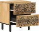 vidaXL Szafki nocne, 2 szt., 40x33x46 cm, lite drewno mango 4