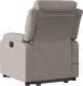 vidaXL Podnoszony fotel masujący, elektryczny, rozkładany, kolor taupe 4