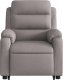 vidaXL Podnoszony fotel masujący, elektryczny, rozkładany, kolor taupe 8