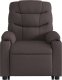 vidaXL Podnoszony fotel masujący, elektryczny, rozkładany, ciemny brąz 8