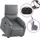 vidaXL Rozkładany fotel pionizujący, elektryczny, szary 10