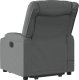 vidaXL Podnoszony fotel masujący, elektryczny, rozkładany, ciemnoszary 4