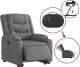 vidaXL Podnoszony fotel masujący, elektryczny, rozkładany, ciemnoszary 5