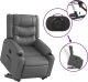 vidaXL Rozkładany fotel pionizujący elektryczny szary 10
