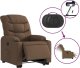 vidaXL Podnoszony fotel masujący, elektryczny, rozkładany, brązowy 3