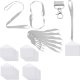 Stamal Identyfikator poziomy holder kieszonka 100x65mm +smycz 90cm x20kpl 1