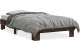 vidaXL vidaXL Rama łóżka, brązowy dąb, 75x190 cm, materiał drewnopochodny 3