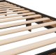 vidaXL vidaXL Rama łóżka, przydymiony dąb, 75x190 cm, materiał drewnopochodny 7