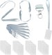 Stamal Identyfikator pionowy holder A7 kieszonka 81x110mm +smycz x20kpl 1