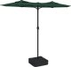vidaXL Parasol ogrodowy podwójny, zielony, 316x240 cm 2
