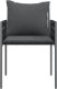 vidaXL Krzesła ogrodowe z poduszkami, 2 szt., czarne, 54x61x83 cm 4