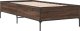 vidaXL vidaXL Rama łóżka, brązowy dąb, 75x190 cm, materiał drewnopochodny 2