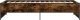 vidaXL vidaXL Rama łóżka, przydymiony dąb, 75x190 cm, materiał drewnopochodny 5