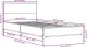 vidaXL vidaXL Rama łóżka, brązowy dąb, 90x200 cm, materiał drewnopochodny 9