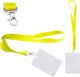 Stamal Identyfikator pionowy holder A6 przezroczysty targowy 115x150mm + smycz 1