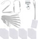 Stamal Identyfikator pionowy holder kieszonka A6 115x150mm + smycz 90cm x 20kpl 1