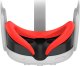 Vortex Virtual Reality Silikonowa ochronka na twarz do Meta Quest 3 | Czerwona 1