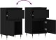 vidaXL Szafki, 2 szt., czarne, 40x35x70 cm 10