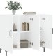 vidaXL Szafka, biała, 90x34x80 cm, materiał drewnopochodny 4