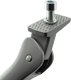 Atran Velo Podpórka centralna Atranvelo Stylo, regulowana 24"-28", E-Bike, śruba 25mm, srebrna 3