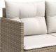 vidaXL vidaXL 5-cz. zestaw mebli ogrodowych z poduszkami, beżowy, polirattan 6