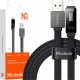 Kabel USB Mcdodo USB-A - Lightning 1 m Czarny 1