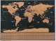 Iso Trade Mapa świata - zdrapka z flagami + akcesoria 23442 3