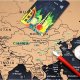Iso Trade Mapa świata - zdrapka z flagami + akcesoria 23442 4