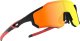 RockBros Okulary rowerowe z polaryzacją i filtrem UV 400 czerwone ROCKBROS 1