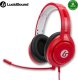 Słuchawki LucidSound LucidSound LS10X XS Słuchawki przewodowe - czerwone 1