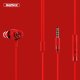 Słuchawki Oem REMAX Earphones - RM-900F Vibration skirta žaidimams Raudona 1