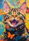 Castorland Puzzle 260 Happy Cat CASTOR 1